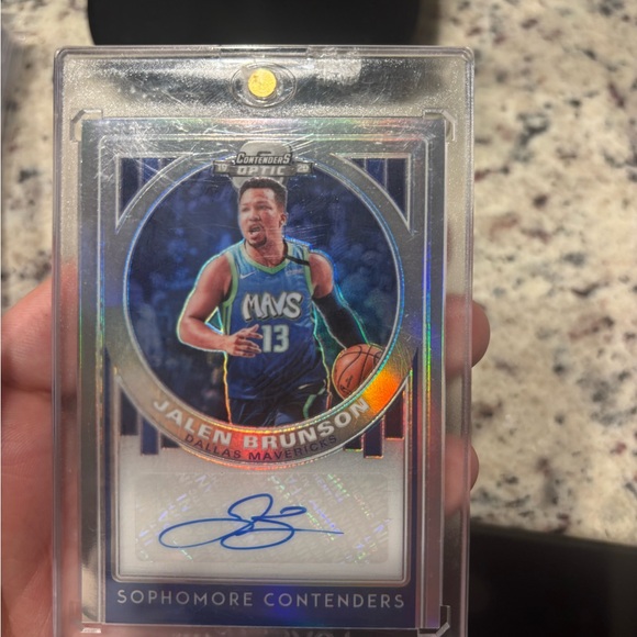 Jalen Brunson auto - Picture 3 of 5